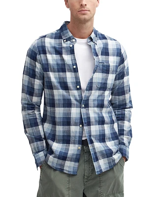 Barbour Men's Tailored-Fit Hillroad Plaid Shirt
