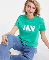 On 34th Women's Amor Short-Sleeve Crewneck Tee, Exclusively at Macy's