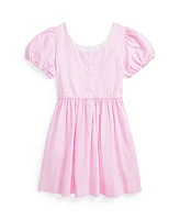 Polo Ralph Lauren Toddler and Little Girls Striped Cotton Seersucker Dress