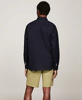 Tommy Hilfiger Men's Regular-Fit Stretch Poplin Button-Down Shirt