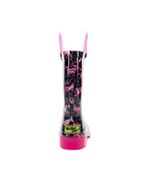 Western Chief Little Girls Pastel Pastures Lighted Rain Boot