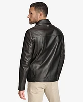 Andrew Marc Black Label Men's Gosford Leather Jacket