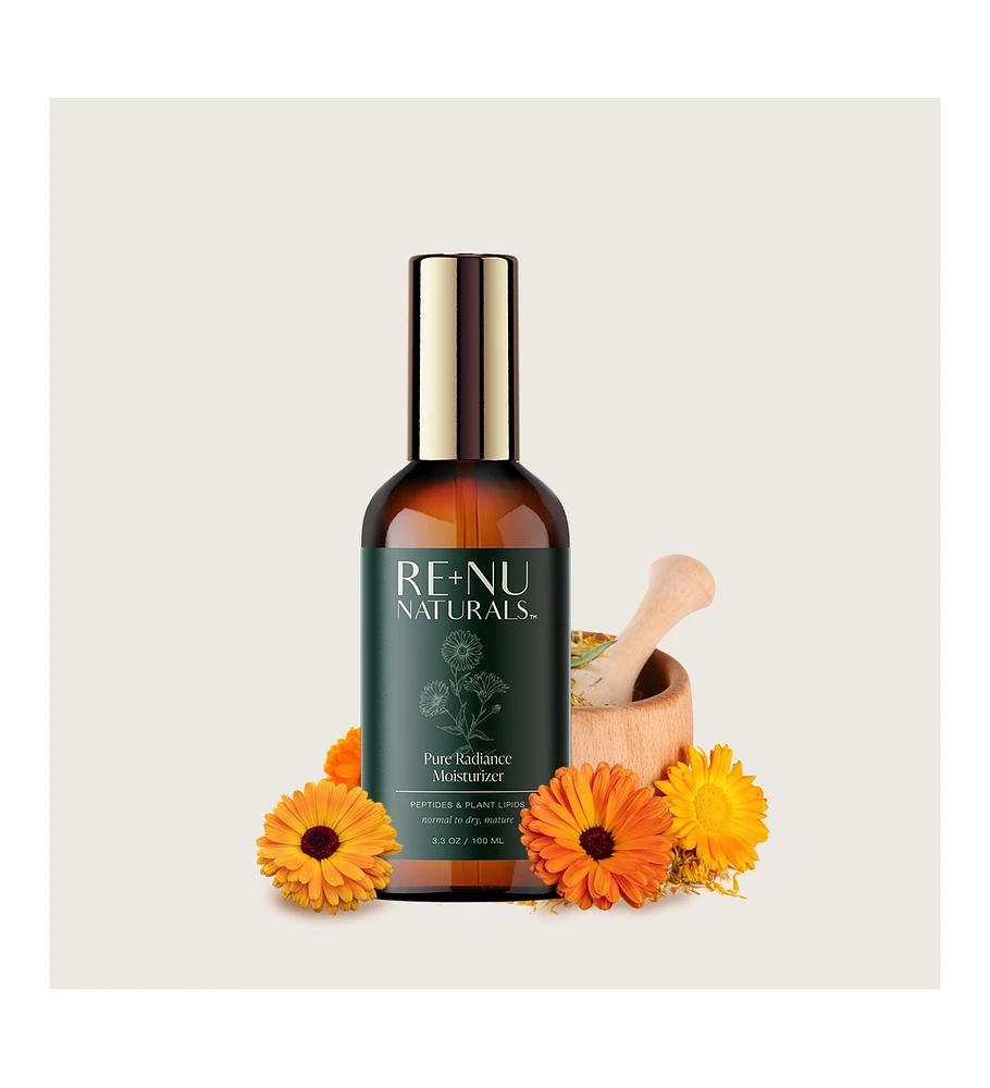 Renu Naturals Renu Pure Radiance Face Moisturizer with active Peptides