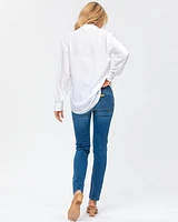 Maternity Skinny Stretch Denim & Elastic Waist Cool Girl Jeans