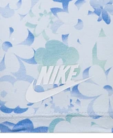 Nike Little Girls Flow-Ral Floral Print Biker Shorts