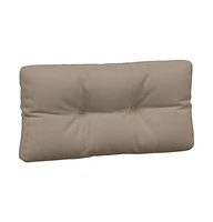 vidaXL Pallet Cushions 5 pcs Taupe Fabric
