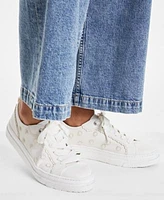 On 34th Womens Printed Midi Dress Dyanne Small Denim Crossbody Carriee Flower Sneakers Exclusively At Macys