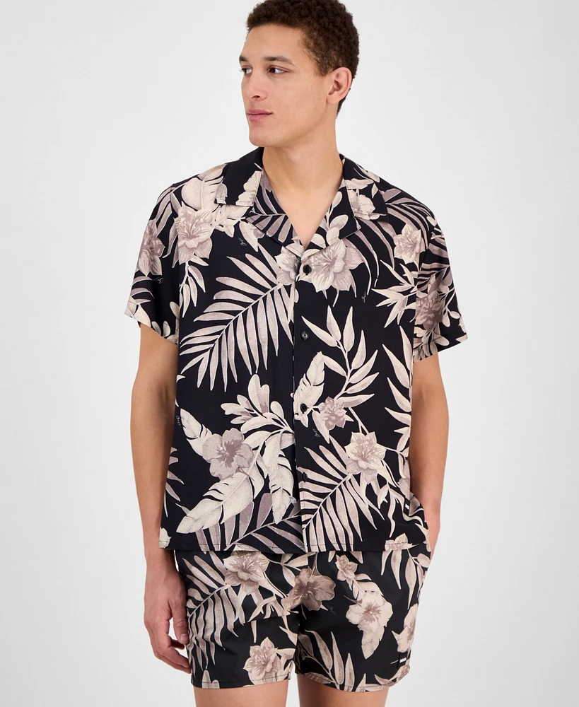 Hugo by Boss Men's Floral Shirt