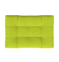 vidaXL Pallet Cushion Bright Green 47.2"x31.5"x4.7" Fabric