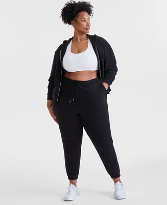 Id Ideology Plus Relaxed Soft-Touch Joggers, Exclusively at Macy's