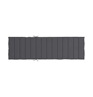 Sun Lounger Cushion Anthracite 78.7"x19.7"x1.2" Oxford Fabric