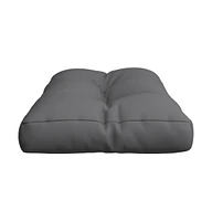 vidaXL Pallet Cushion Anthracite 27.6"x15.7"x4.7" Fabric