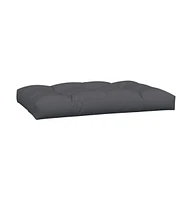 vidaXL Pallet Cushions 5 pcs Anthracite Fabric