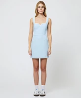 French Connection Women's Azra Twill Contrast Mini Dress