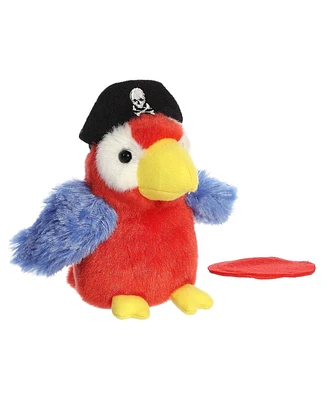 Aurora Mini Swashbuckler Parrot Shoulderkins Adorable Plush Toy Red 4