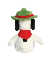 Aurora Large Beagle Scout Snoopy Peanuts Adorable Plush Toy White 13.5