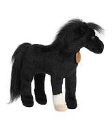 Aurora Medium Showstoppers Thoroughbred Breyer Exquisite Plush Toy Black 11.5"