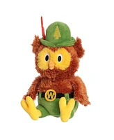 Aurora Medium Woodsy Owl Official Licensed Plush Toy Brown 10"