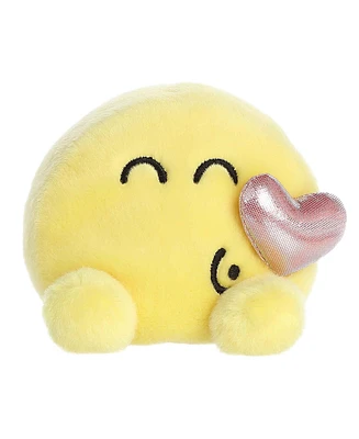 Aurora Mini Kisses Palm Pals Smileyworld Vibrant Plush Toy Yellow 5"