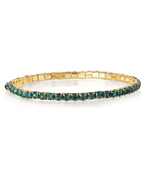Jessica Simpson Crystal Stretch Bracelet - 5 Piece Set