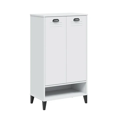 Shoe Cabinet Viken White Engineered Wood