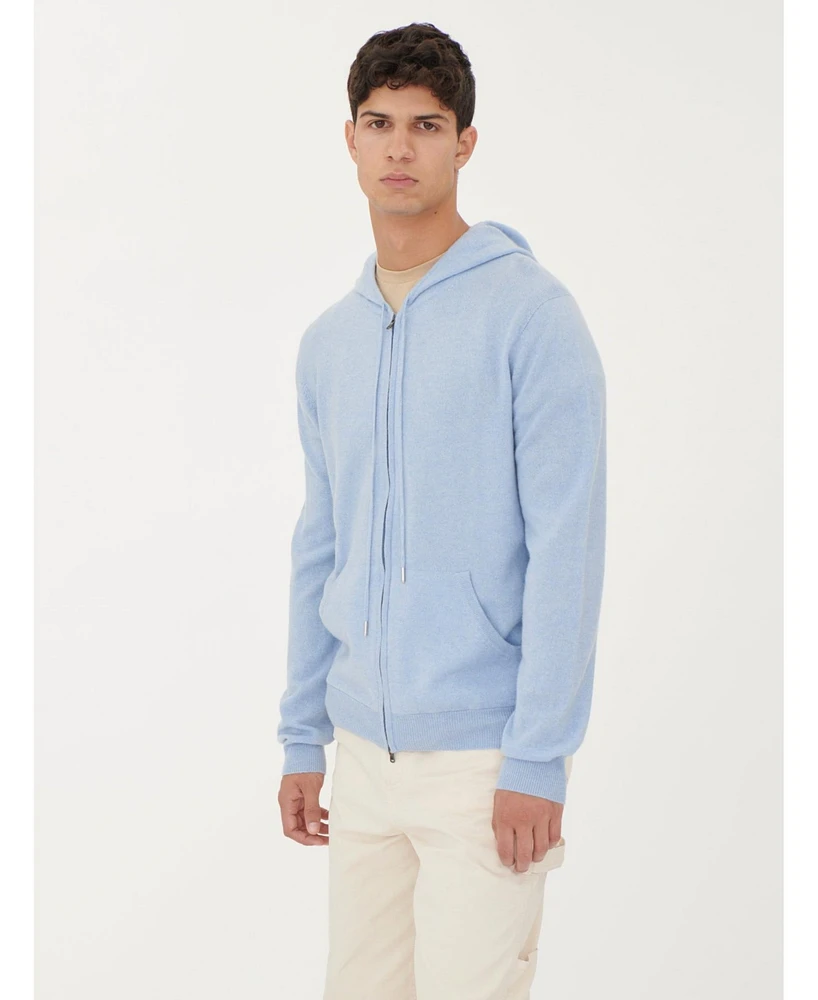 Gobi Cashmere Men's Zipper Hoodie