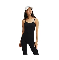 Cotton On Women's Ultra Soft Double Strap Full Length Onesie