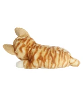 Aurora Medium Sleepy Tabby Kitten Miyoni Tots Adorable Plush Toy Orange 10"