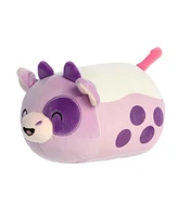 Aurora Small Bonnie Boba Tea Mooples Squishy Plush Toy Purple 7"