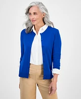 Style & Co Women's Button-Up Cardigan, Regular Petite