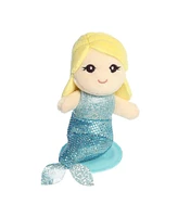 Aurora Mini Aquamarine Mermaid Shoulderkins Adorable Plush Toy 4"