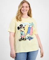 Disney Trendy Plus Mickey Surf Club Graphic T-Shirt