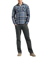 Men's Sierra Relaxed-Fit Plaid Button-Down Shirt