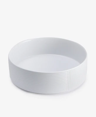 The Cellar Whiteware Aaden Textured Serving Bowl, Exclusively at Macy's