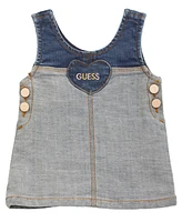 Guess Baby Girl 2-Piece Jersey Bodysuit and Denim Skirt