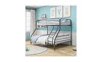 Slickblue Bunk Bed – Space-Saving Double Bed for Kids, Teens, or Guest Rooms with Sturdy Design