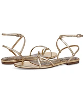 Sam Edelman Women's Elina Ankle-Strap Flat Sandals