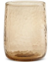 Oake Amber Textured Double Old-Fashioned Glasses, Set of 4, Exclusively at Macy's