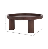 Meek 3 Leg Round Coffee Table