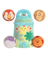 ebba Small My Safari Cookie Jar Baby Talk Engaging Baby Playset Multicolor 8"