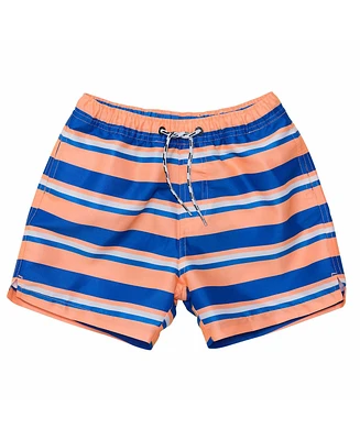 Snapper Rock Boys Tropicana Stripe Sustainable Swim Short