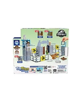 Tile Town Jurassic World Dino Escape Magnetic Tiles Playset, 69 Piece