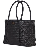 Sam Edelman Evelyn Large Woven Leather Tote