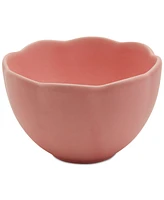 Haven Scalloped Stoneware Tidbit Bowls, Set of 4