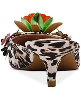 Betsey Johnson Women's Abigayl Floral Dress Mules