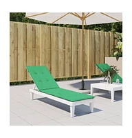 vidaXL Deck Chair Cushion Green (29.5"+41.3")x19.7"x1.6"