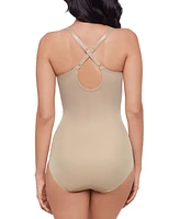 Miraclesuit Women's Sexy Sheer Shaping Padded-Cup Bodysuit