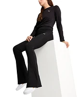Puma Women's Essential High-Waist Flare-Leg Leggings