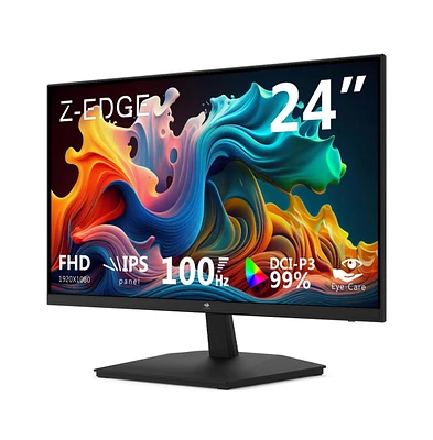 Z-edge 24 inch 1080P Full Hd 1920x1080 100Hz 5ms Ultra Thin Frame Ips Gaming Monitor