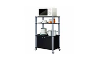 Modern Kitchen Storage Rack – Adjustable Organizer for Pantry & Countertop